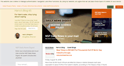 Desktop Screenshot of nicotinepolicy.net